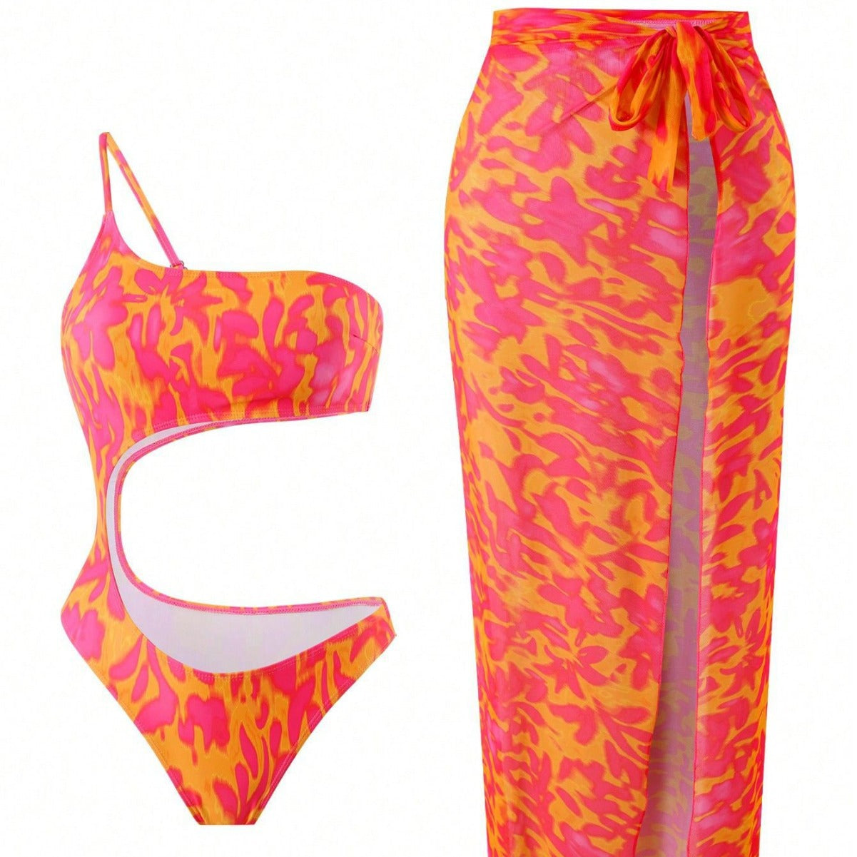 Women Clothing Printed Sexy Casual Split Bikini Clearance Tight Bella Mia