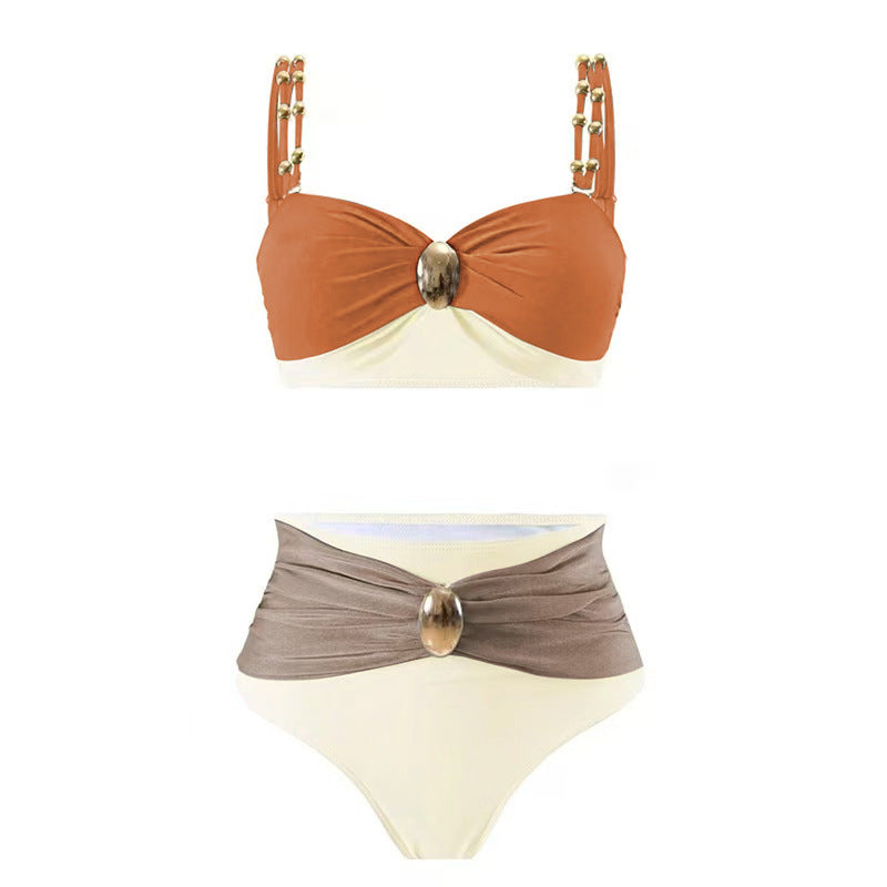 Bikini Three Piece Sets How Many Sexy Swimsuit Women Split Solid Color Swimsuit Bella Mia