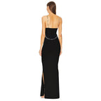 Simple Chain Dress Women Maxi Dress Party Dress Evening Dress Sexy Bella Mia