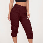 Women Clothing Casual Cropped Pants Workwear Harem Pants Bella Mia