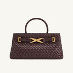 Woven Bag High Grade Handmade Women Woven Bag Casual Large Capacity Bag High Quality Handbag Bella Mia