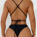 Women Solid Color One Piece Sexy Bikini Swimsuit Bella Mia