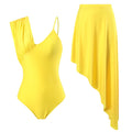 Solid Color Sexy Swimsuit Women Tight Conservative Spring Vacation Swimsuit Set Bella Mia