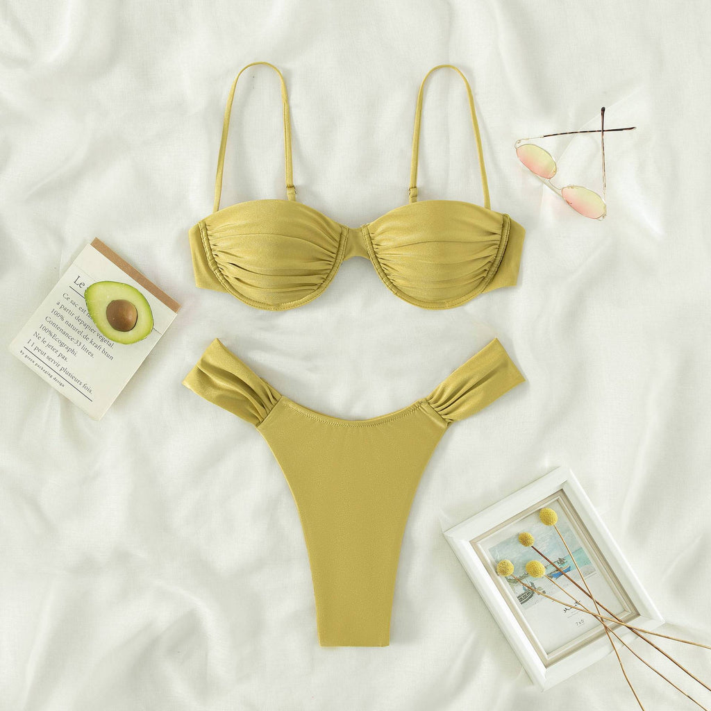 Bikini Sexy Swimsuit Triangle plus Size Women Seperated Swimwear Bella Mia