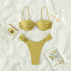 Bikini Sexy Swimsuit Triangle plus Size Women Seperated Swimwear Bella Mia