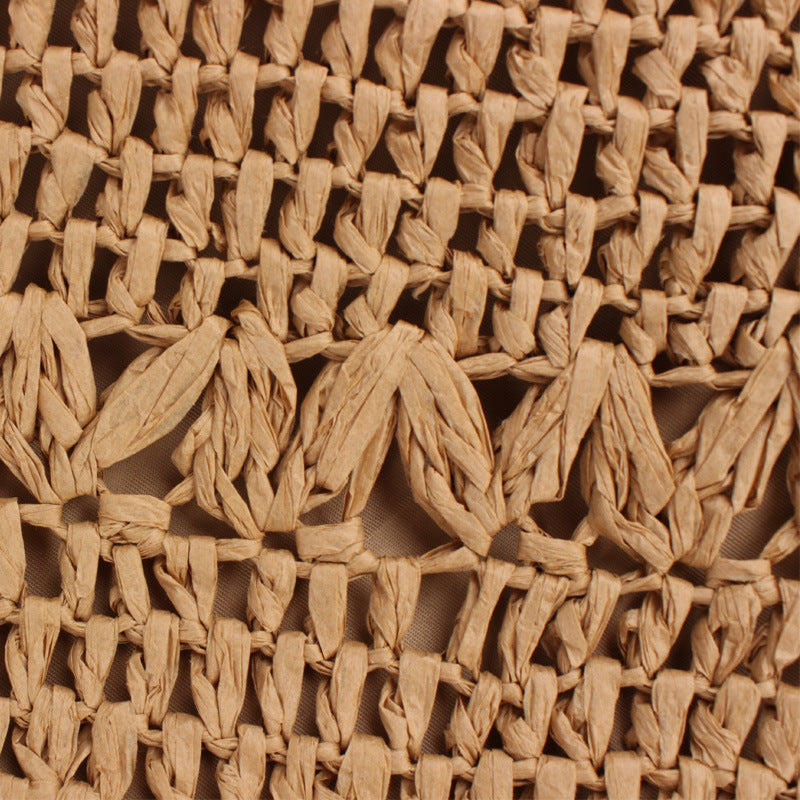 Summer Hollow Out Cutout out Woven Bag Paper String Shoulder Straw Bag Casual Beach Women Bag Bella Mia