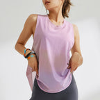 Mesh Breathable Sports Blouse Women Running Workout Quick Drying T shirt Sleeveless Vest Yoga Clothing Top Bella Mia