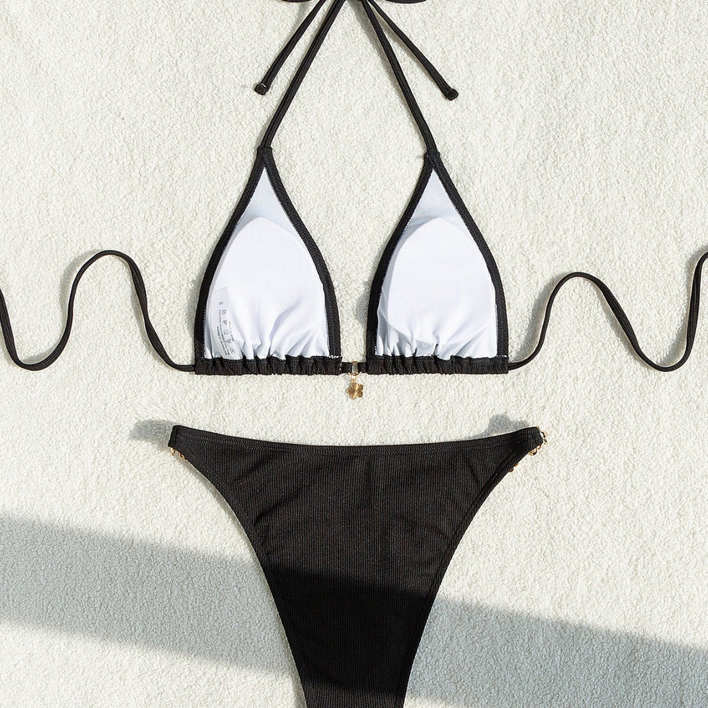 Halter Strap Adjustable Backless Slimming Advanced Swimwear Swimsuit Women Bikini Bella Mia