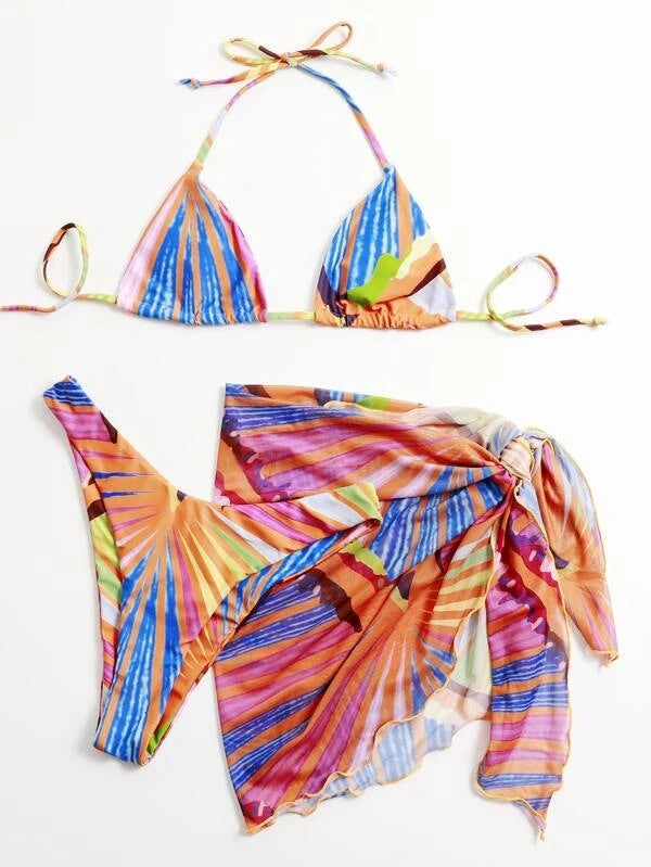 Bikini Swimwear Women Sexy Bundle Swimming Pool Swimsuit Three Piece Suit Bella Mia