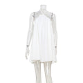Halter Short Dress Goddess Summer Graceful Fashionable Loose Niche Clock Type Halter Dress Bella Mia