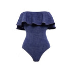 One Piece Swimsuit Women Beach Vacation Skirt Swimsuit Bella Mia