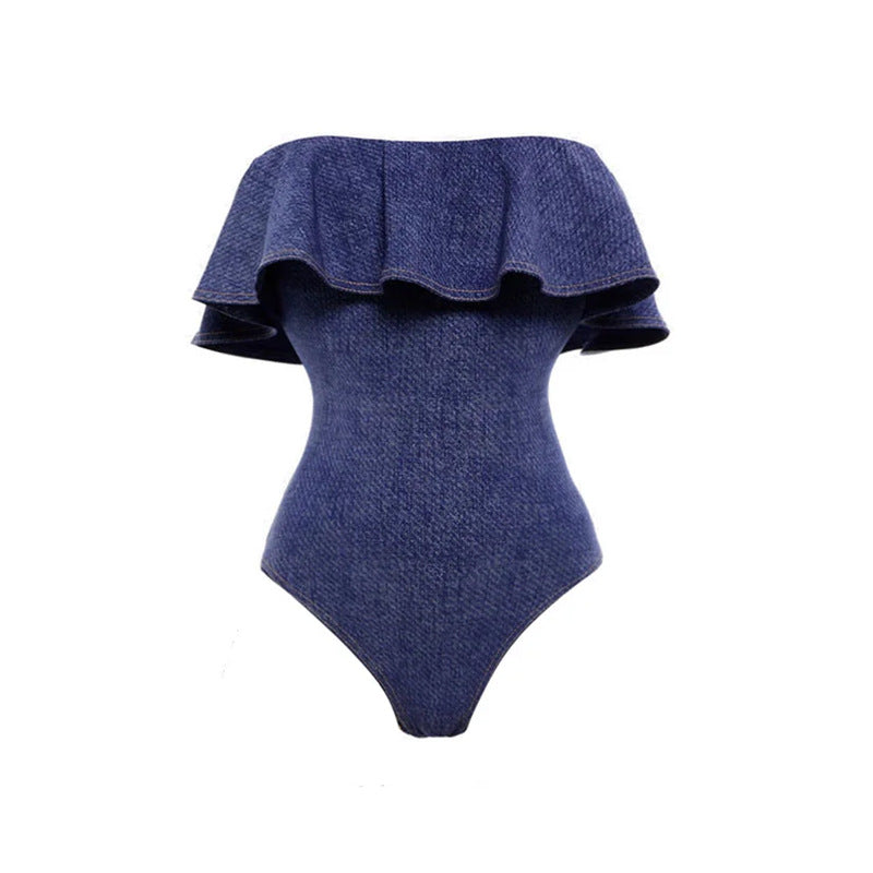 One Piece Swimsuit Women Beach Vacation Skirt Swimsuit Bella Mia