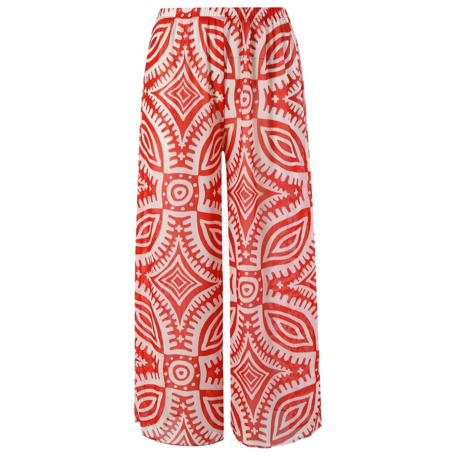 Sexy Swimsuit Women Conservative Cover Belly Lace-up Swimsuit Spring Mesh Beach Pants Suit Bella Mia