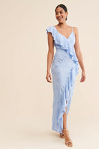 Arrival Dress Spring Summer Sexy Strap Backless High Slit Socialite Dress Bella Mia