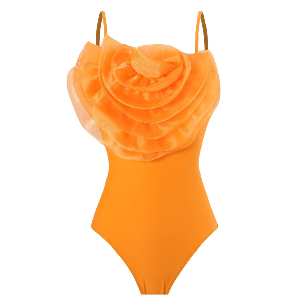 Covered Belly Backless Sexy Spring Swimsuit Women Chiffon Beach Dress Bella Mia