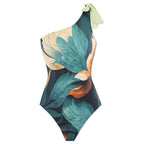 Swimsuit Digital Printing Long Skirt Sunscreen Swimsuit Women Bella Mia
