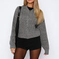 Casual Minimalist Long Sleeve Inner Wear Sweater Woolen Women Clothing Autumn Winter Bella Mia