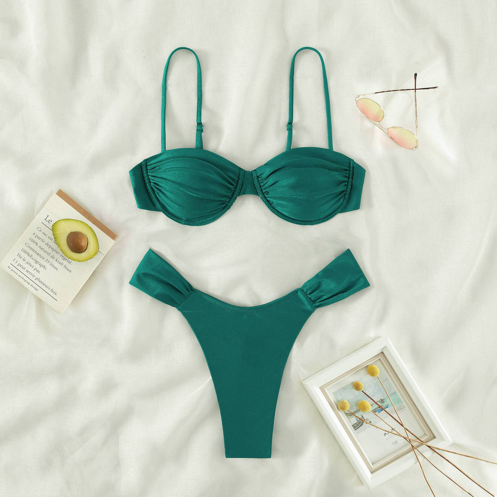 Bikini Sexy Swimsuit Triangle plus Size Women Seperated Swimwear Bella Mia