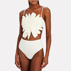 Split Bikini Three Dimensional Floral Heavy Industry Slimming Swimsuit Women Bella Mia
