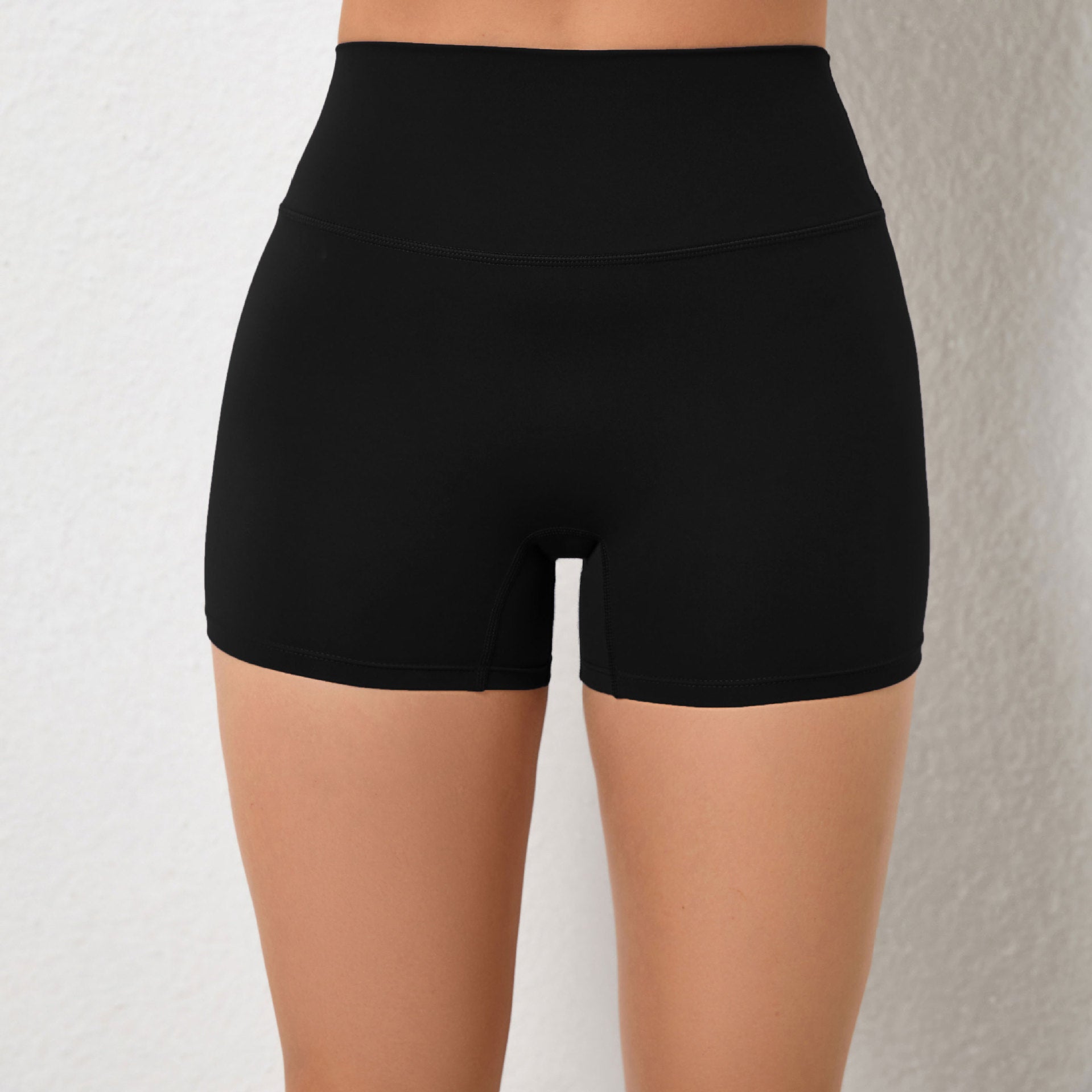 Peach Hip Raise Yoga Shorts Elastic High Waist Running Workout Shorts Tight Seamless Sports Shorts Women Bella Mia