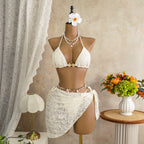 Sexy Island Vacation Sexy Bikini Three Piece Sets Beach Spring Swimsuit Women Bikini Bella Mia