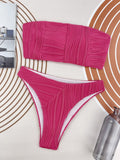 Swimsuit Three Dimensional Striped Fabric Sexy Bikini Swimsuit Bella Mia