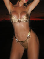 Bikini Sexy Swimsuit Backless Swimming Women Halter Swimsuit Strap Bella Mia