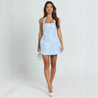 Women Tube Top Pullover All Matching Short Niche Floral Dress Bella Mia