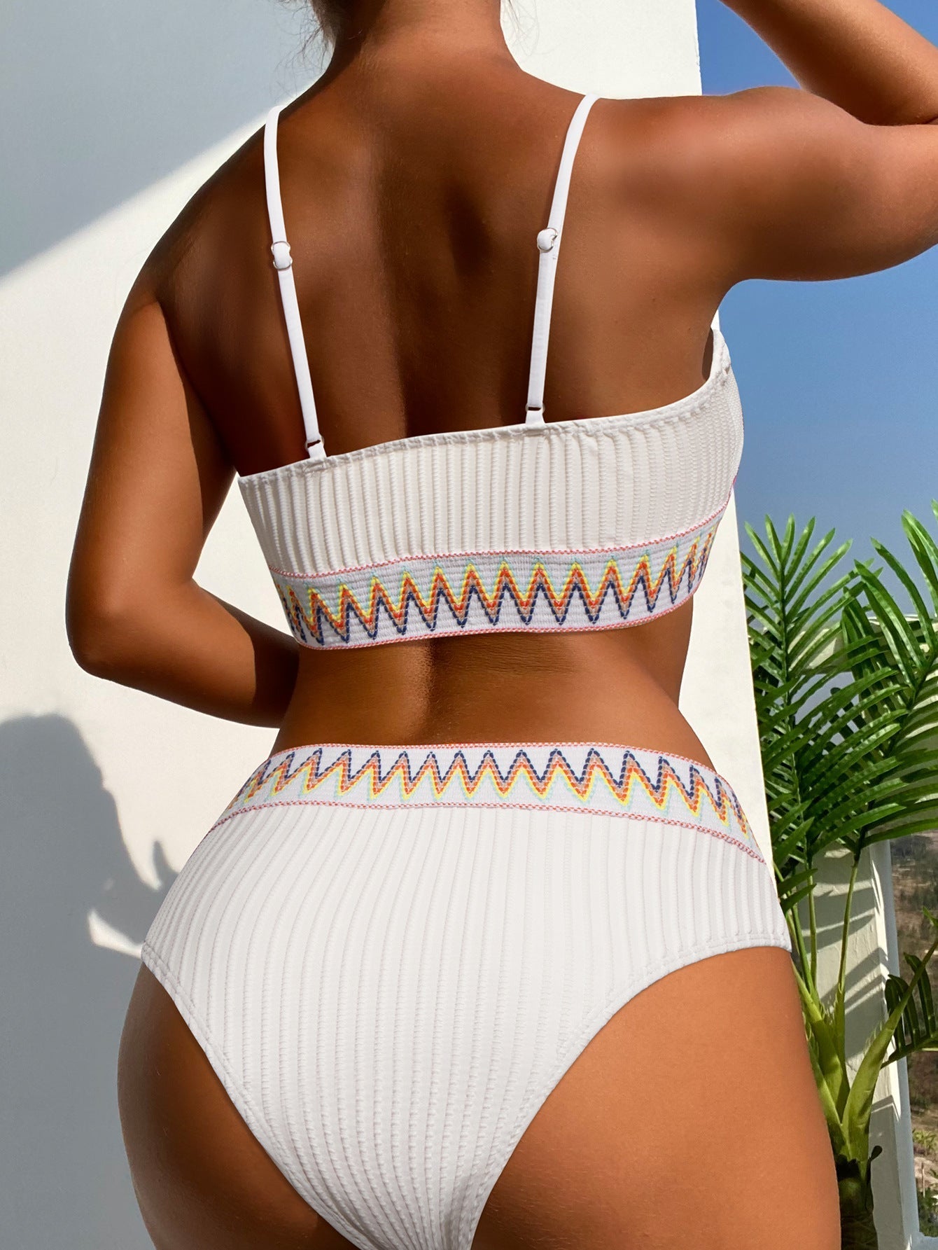 High Waist Bikini Women's Split Swimsuit Tube Top Swimsuit Bikini Bella Mia