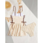 Suspender Swimsuit Women Beach Bikini Two Piece Set Swimsuit Bella Mia