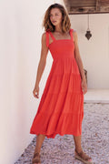Spring Summer New Camisole Lace Sexy Tube Top Big Swing Dress Women Bella Mia