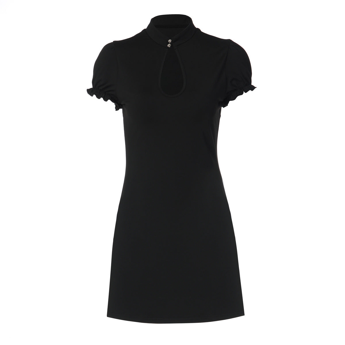 French Sexy Sheath Nightclub Dress Women Spring Sexy Slimming Sexy Short Sleeve