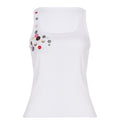 Thread Dopamine Color Sequ Button Knitted Vest Personality Girlish Sling