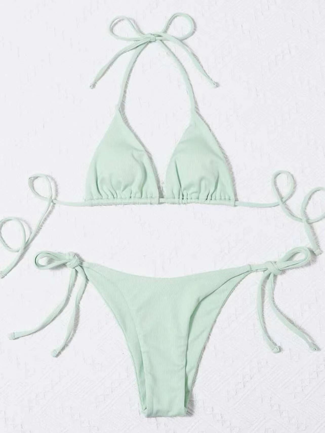 Sexy Three Point Bikini Split Swimsuit Women Beach Spring Swimsuit Bikini Bella Mia