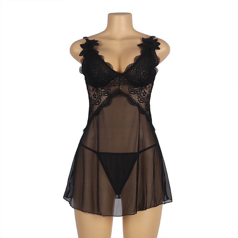 Sexy Sleepwear Flirting Sexy Passion Seduction Braces Nightdress Sexy Bella Mia
