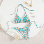 Split Swimsuit Sexy Women Fission Swimsuit Tropical Printing Swimsuit Bella Mia