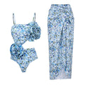 Floral Decoration Or Hollow Out Cutout out Swimsuit Women Clothing Wrap Bella Mia
