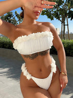Foreign Single Swimsuit Women Split Swimsuit Tube Top Sexy Bikini Bella Mia