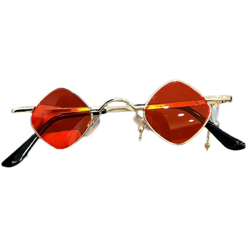 Small Chain Frame for Boys and Girls Catwalk Show Glasses Strap