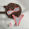 Printed Strap Bikini Two Piece Sets Swimsuit Women Beach Seaside Bikini Spring Swimsuit Bella Mia