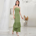 Women Clothing Summer Party Party Strap Sexy Fishtail Dress