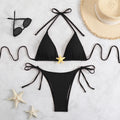 Sexy Three Point Bikini Split Swimsuit Women Sexy Triangle Swimsuit Bikini Bella Mia