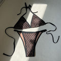 Hollow Out Cutout Out See Through Super Sexy Split Swimwear Swimsuit Bikini Bikini Bella Mia
