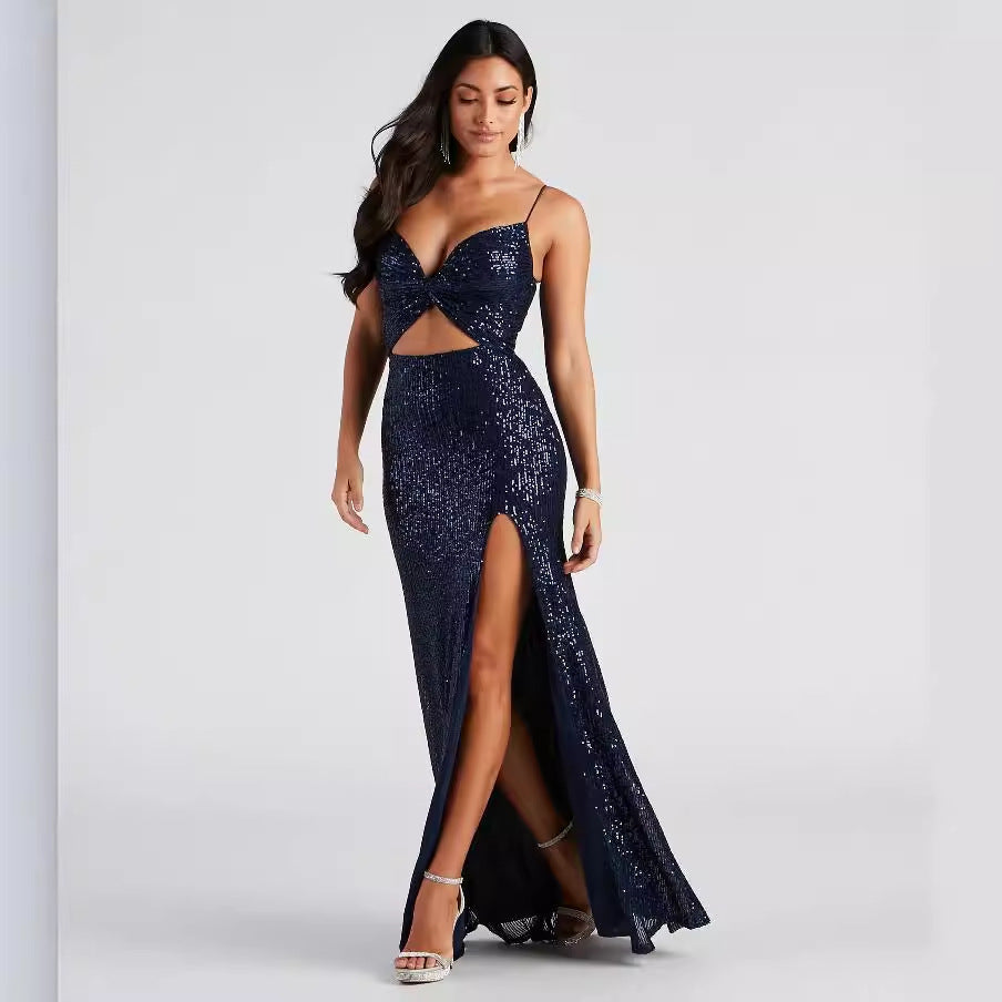 Women Cocktail Nightclub Club Beaded Elegant Sequ Dress Bella Mia