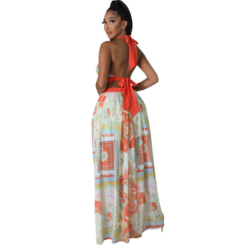 Dress Summer Women French Maxi Dress High Sense Sleeveless Sexy Bella Mia