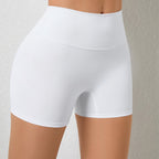 Peach Hip Raise Yoga Shorts Elastic High Waist Running Workout Shorts Tight Seamless Sports Shorts Women Bella Mia