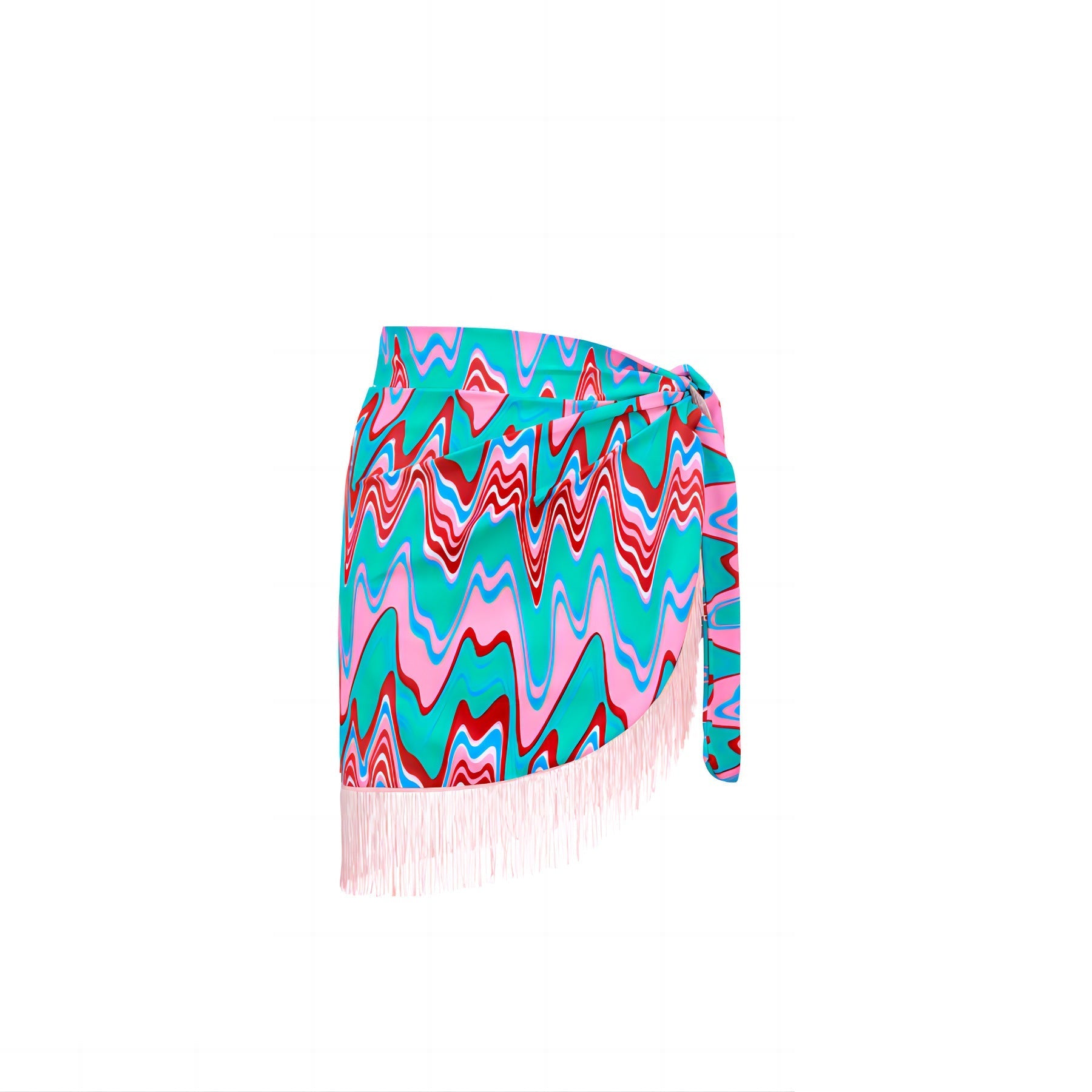 Spring Sexy Swimsuit Women Conservative Printed Swimsuit Wrap Skirt Set Bella Mia