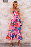 Women Clothing Sexy Summer Holiday Floral Print Fit Horn Strap Dress Women Bella Mia