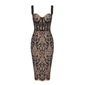 Autumn Retro Lace Suspender Sexy Dress Nightclub Tight Women Clothing Bella Mia