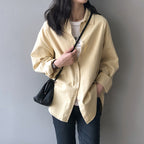 Simple Graceful Shirt Women Spring Loose Casual Shirt Bella Mia